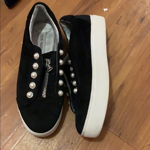 Steve Madden Lynn sneaker shoe size 8.5 great cond - Picture 6 of 8